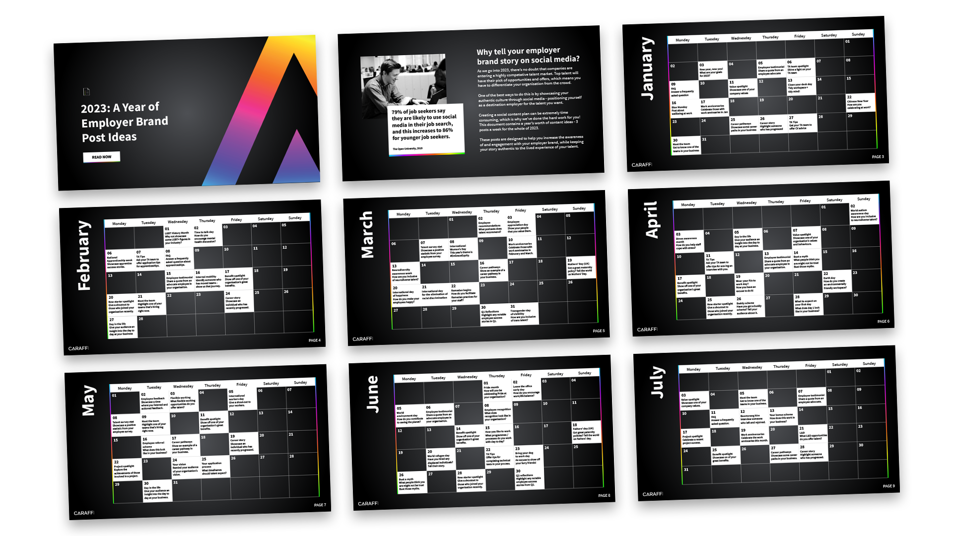 Content Planning Worksheet Mockup