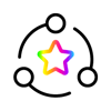 Talent experience-Graphic with star surrounded by circles