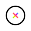 Rainbow cross in circle